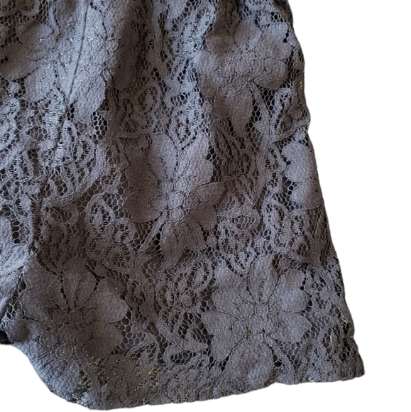 Kendall & Kylie Black Lace Romper Jumper  Cutout NEW - Picture 3 of 7